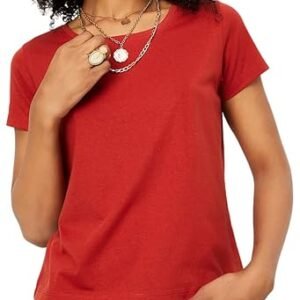Max Women Solid T-Shirt